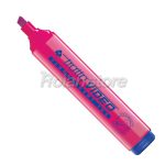 Destacador Tratto Plano Fluorescente Rosado Caja 12un