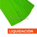 Set Papel Crepe 10 Pliegos Medida 50x200 cm Color Verde - Imagen 3