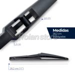 Plumilla Limpiaparabrisas Trasero para Kia Sorento 2010-2014 - Imagen 3