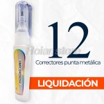 Corrector Lapiz Artel Punta Metálica Pack 12 unidades 4ml - Imagen 3