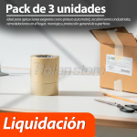 Cinta Enmascarar Masking Tape 3 Unidades 48mm X 40MT Beige - Imagen 4