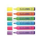 Destacador Tratto Plano Fluorescente Celeste Caja 12un - Imagen 5