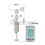 Estacion Meteorologica Temperatura Anemometro Viento WS0232 - Imagen 10
