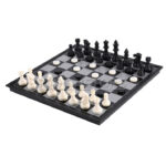 Juego De Mesa 3 en 1 Ajedrez - Damas - Backgammon Magnetico - Imagen 10