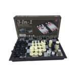 Juego De Mesa 3 en 1 Ajedrez - Damas - Backgammon Magnetico - Imagen 8