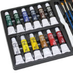 Pintura Artel Acrilico Set de 12 Colores 12 Ml Con Accesorios - Imagen 9