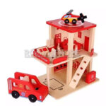 Juguete Infantil Estacion de Bombero de Madera - Imagen 6