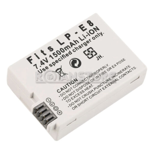 Batería Alternativa LP-E8 Canon EOS Rebel T2I-T5I Kiss X4-X7