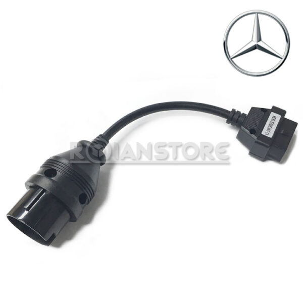 Conector Mercedes Benz Obd1 A Obd2 - 38 Pin A 16 Pin