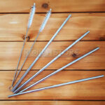 6 Bombillas Reutilizables Acero Inoxidable + 2 Cepillos RS - Imagen 8