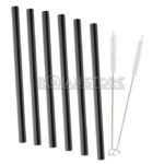 6 Bombillas Reutilizables Acero Inoxidable + 2 Cepillos RN - Imagen 5