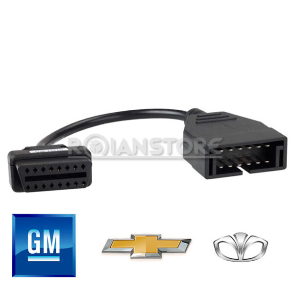 Conector GM Chevrolet Daewoo Obd1 A Obd2 - 12 Pin A 16 Pin
