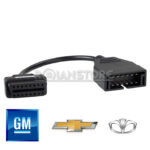 Conector GM Chevrolet Daewoo Obd1 A Obd2 - 12 Pin A 16 Pin - Imagen 8