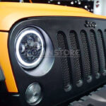 Focos Faros Opticos Led Ojos Angel Tuning Jeep Wrangler - Imagen 4