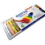Lapiz Giotto Pastel Graso Oleo 12 Colores - Imagen 4