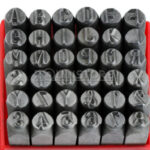 Números y Letras De Golpe 8mm 36 Piezas Especial Para Metales - Imagen 6