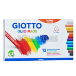 Lapiz Giotto Pastel Graso Oleo 12 Colores - Imagen 3