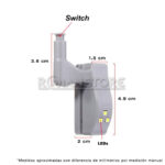 Lampara Luz Led Armario Gabinete Cajones Cocina Dormitorio - Imagen 6
