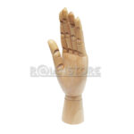 Mano Zurda Articulada Madera Para Estudio De Dibujo 18cm