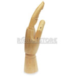 Mano Zurda Articulada Madera Para Estudio De Dibujo 18cm - Imagen 10