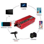 Inversor Voltaje Auto 2000w DC 12v - AC 220v + 2 Puertos USB - Imagen 5
