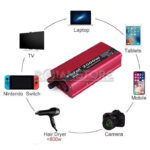 Inversor Voltaje Auto 2000w DC 12v - AC 220v + 2 Puertos USB - Imagen 12
