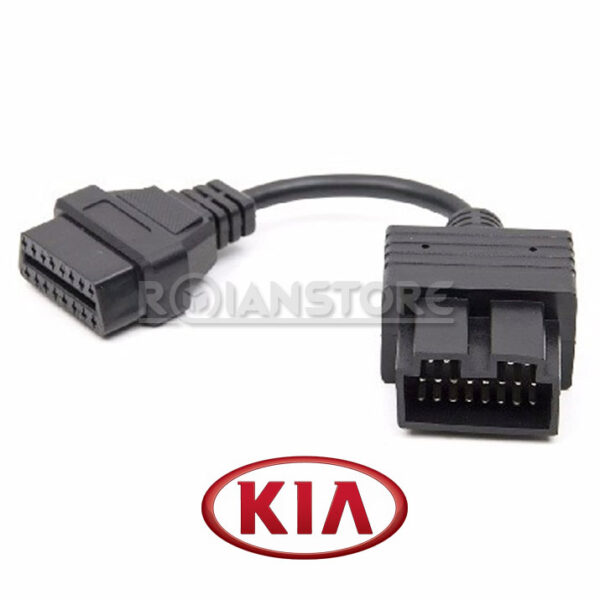 Conector Kia OBD1 A OBD2 - 20 Pin A 16 Pin