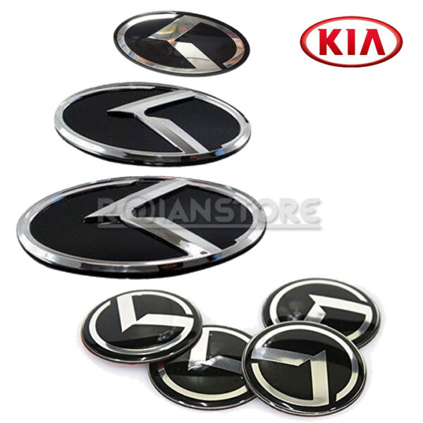 Set 7 Emblemas Kia Coreano Optima K2 K3 K4 K5 Sorento