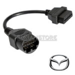 Conector Mazda OBD1 A OBD2 - 17 Pin A 16 Pin - Imagen 5