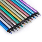 Lápiz Hand Caja 12 Colores Metálicos Largos - Imagen 6