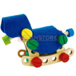 Construccion Dactic Set de Piezas Atornillables para Construir Madera - Imagen 7