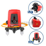 Nivel Laser Profesional Autonivelante 360 En Cruz 2 Lineas - Imagen 15