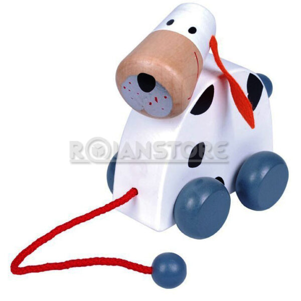 Perrito de Madera de Arrastre Dactic