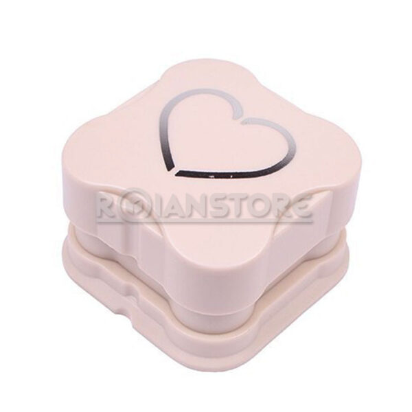 Perforadora Adix Creative Magnetica Diseño Corazon