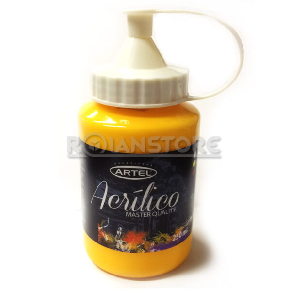 Pintura Artel Acrílica Amarillo CAD Medio 775 250 ml Unidad