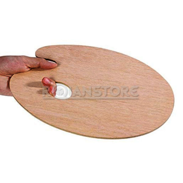 Paleta de Madera para Mezclar Pintura 31x41 cm x 3mm