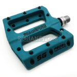 Pedales Bicicleta Mtb Bmx Enduro Downhill Azul - Imagen 7