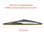 Plumilla Limpiaparabrisas Trasero Nissan Qashqai 2013-2017 - Imagen 3
