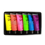 Pintura Artel Acrilico Master Quality Neon 6 Colores Unidad - Imagen 4