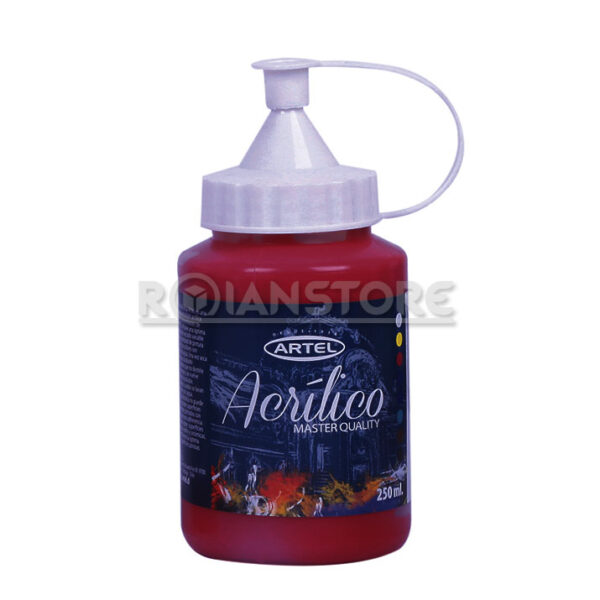 Pintura Artel Acrílica Bermellon 888 250ml