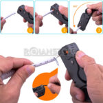 Crimpeadora Coaxial Rg6 + Pela Cable + 20 Conectores Rg6 - Imagen 3