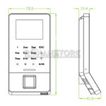 Reloj Control Biometrico F22 WIFI 2.0G Conector RJ45 LCD - Imagen 11