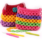 Set De 9 Aguja Gancho Crochet Colores Pvc 2 Mm A 6 Mm - Imagen 17