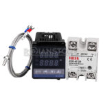 Termostato Controlador Temperatura Pid REX-C100 0-400°C - Imagen 2