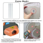 Tacometro Digital Portatil Infrarrojo Laser Medidor RPM - Imagen 10