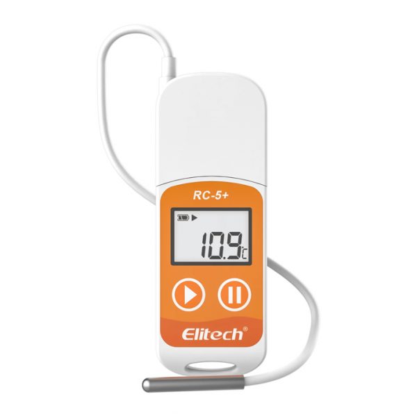 Registrador Temperatura Rc-5+ Te Data Logger Sonda Ext / Int