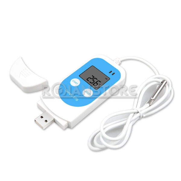 Registrador Temperatura Humedad Data Logger USB TempU 07B