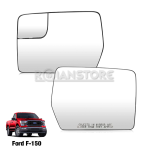Luneta Espejo Retrovisor Ford F150 2004-2014 Set Par LH RH