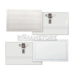 Porta Credencial Hand 90 x 55 Lineada Blanca Pack 190 Unid - Imagen 2