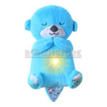 Peluche Nutria Celeste Relajante Compañera Respiracion 25cm - Imagen 6